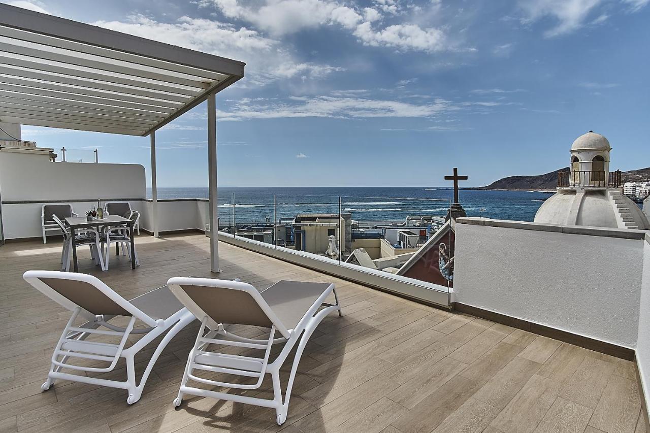 Malibu Canteras Atico 23 Vista Mar - Seaview Penthouse (Adults Only) Лас-Пальмас-де-Гран-Канарія Екстер'єр фото
