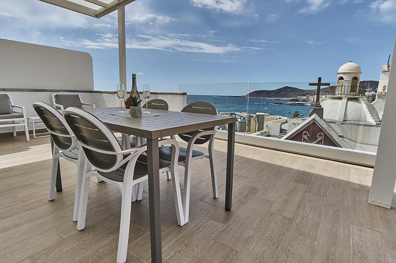 Malibu Canteras Atico 23 Vista Mar - Seaview Penthouse (Adults Only) Лас-Пальмас-де-Гран-Канарія Екстер'єр фото