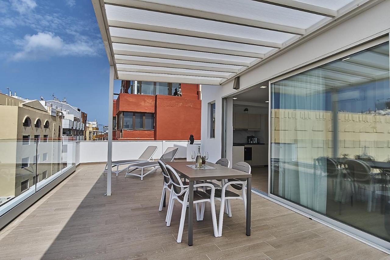 Malibu Canteras Atico 23 Vista Mar - Seaview Penthouse (Adults Only) Лас-Пальмас-де-Гран-Канарія Екстер'єр фото