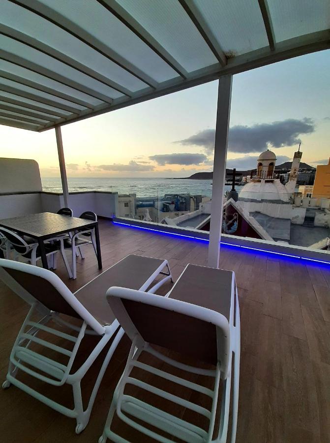 Malibu Canteras Atico 23 Vista Mar - Seaview Penthouse (Adults Only) Лас-Пальмас-де-Гран-Канарія Екстер'єр фото