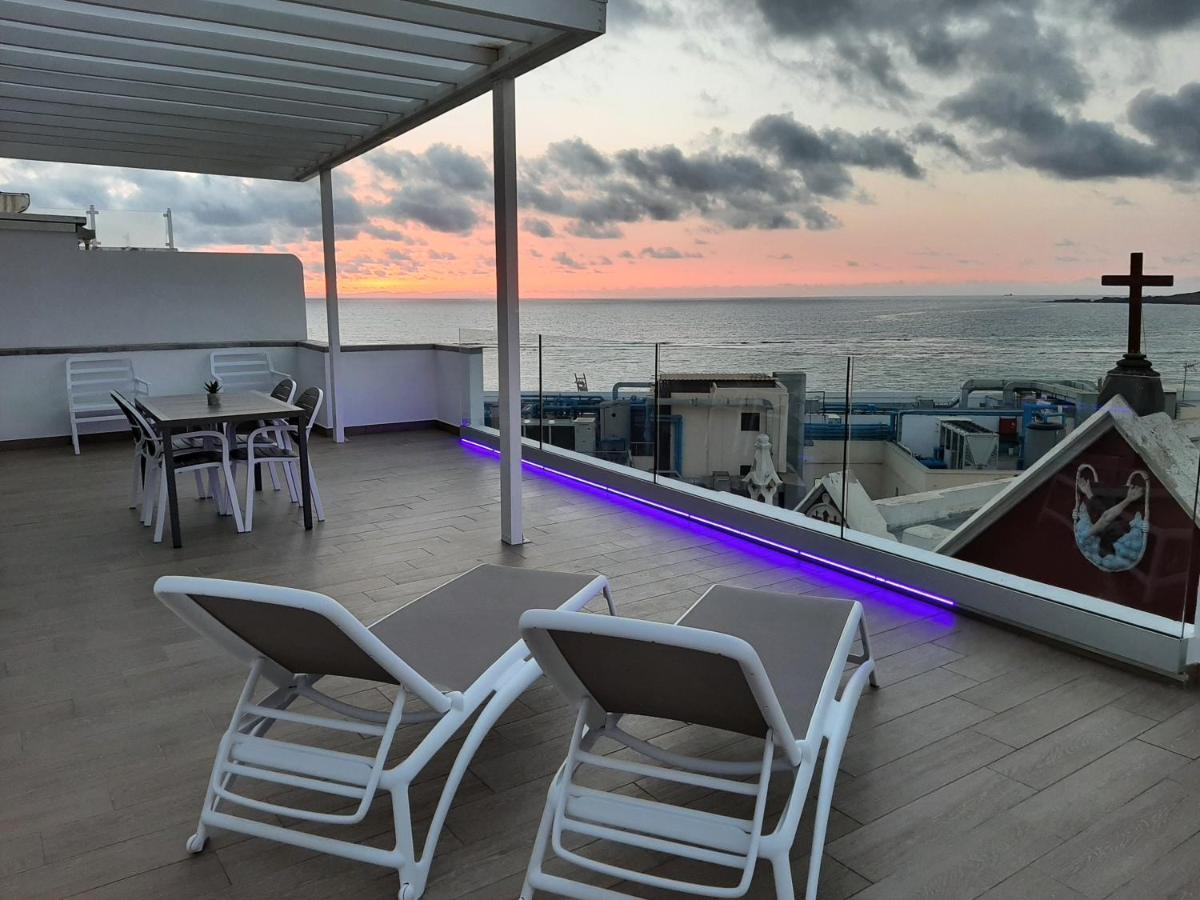 Malibu Canteras Atico 23 Vista Mar - Seaview Penthouse (Adults Only) Лас-Пальмас-де-Гран-Канарія Екстер'єр фото